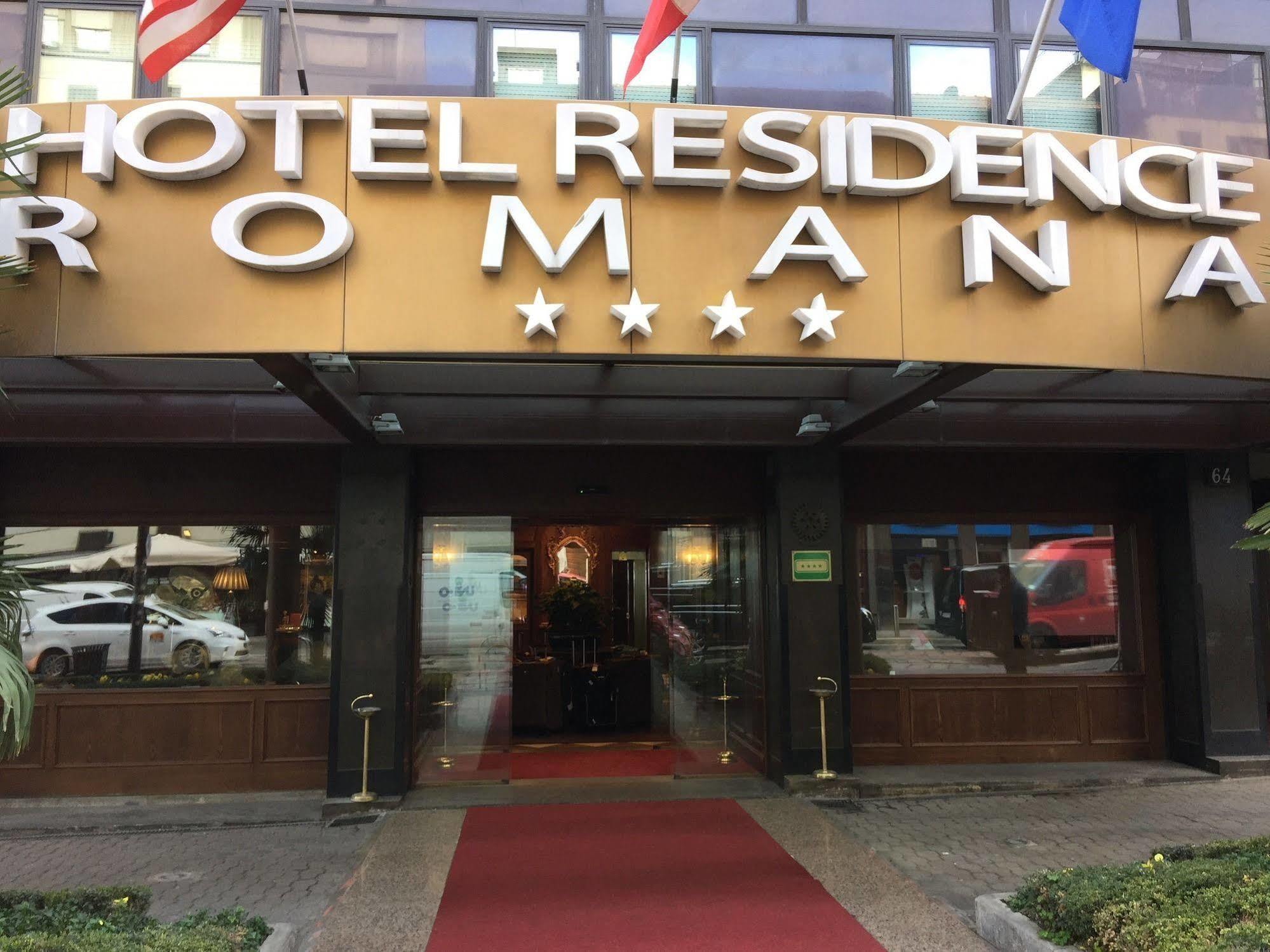 Hotel Romana Residence Mailand Exterior foto